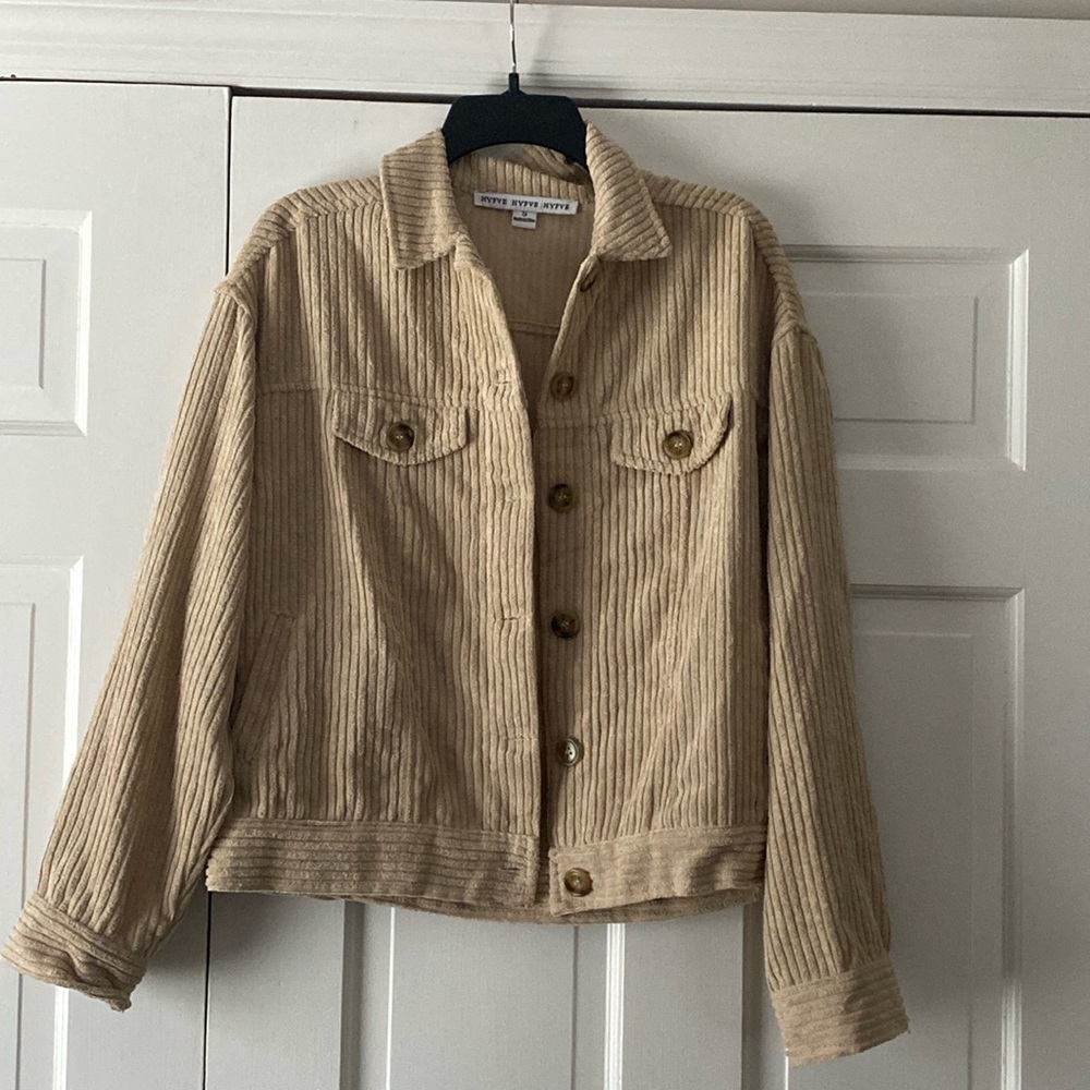 Tan corduroy jacket
